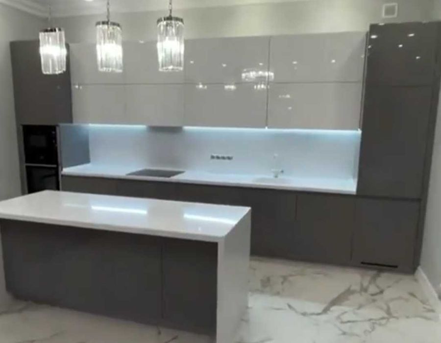 Кухонная мебель из акрила