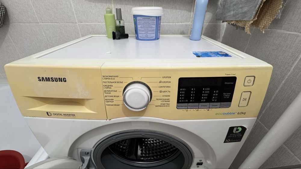 Samsung EcoBubble 6 кг — Digital Inverter