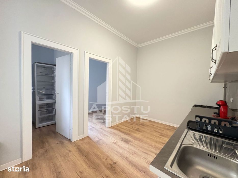 Apartament 3 camere, etaj 1,  renovat in Timisoara zona Balcescu.