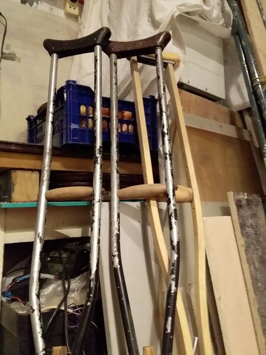 костыли алюминевые