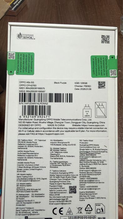 vand telefon oppo a6 x 5 g nou sigillat