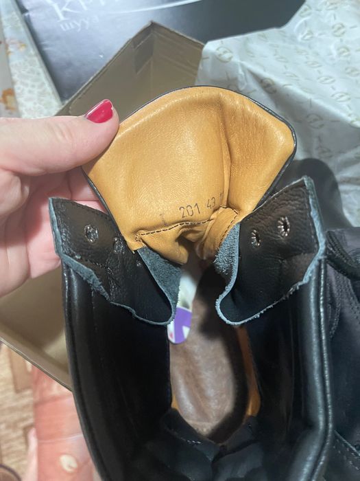 Мъжки боти ест. кожа- Кристиян Пещера