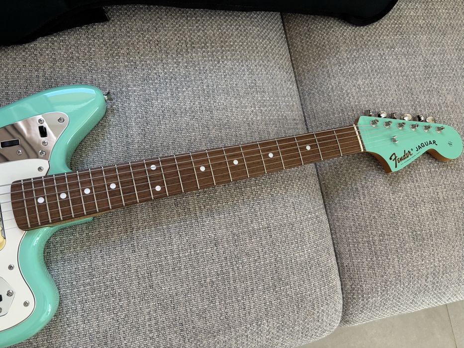 Fender Jaguar MIJ Crafted in Japan 2002 JG66 Surf Green + husă
