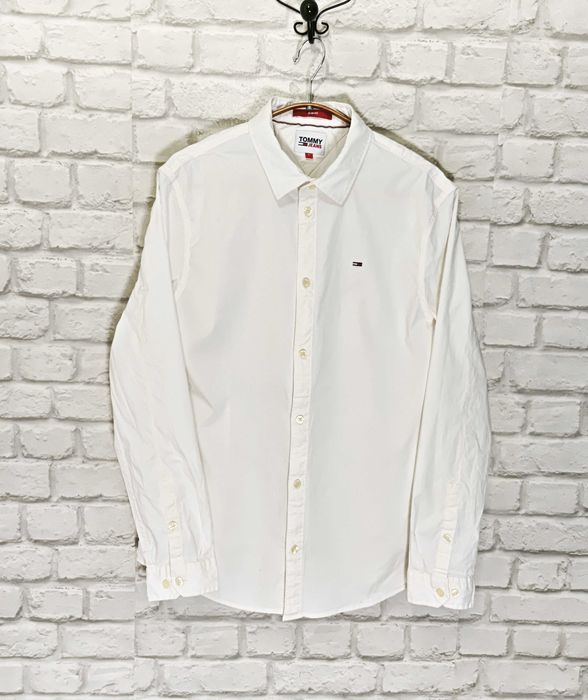 Tommy Hifliger Slim fit  Оригинална мъжка риза размер L