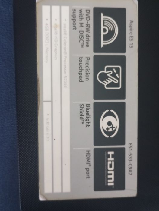 Ноутбук acer aspire