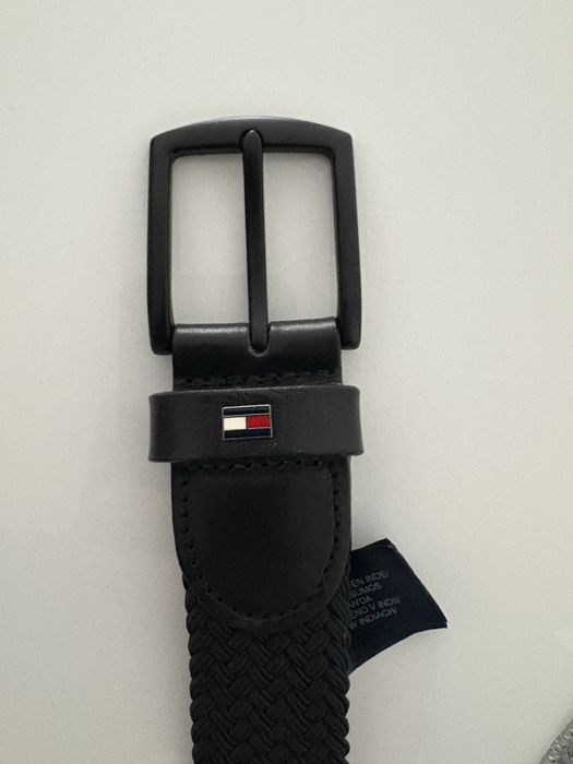 Curea Tommy Hilfiger textil impletit masura 105