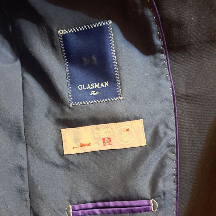 Продам костюм с брюками темно синий