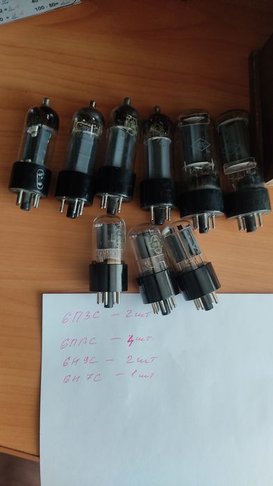 Ламповый усилитель, радиолампы