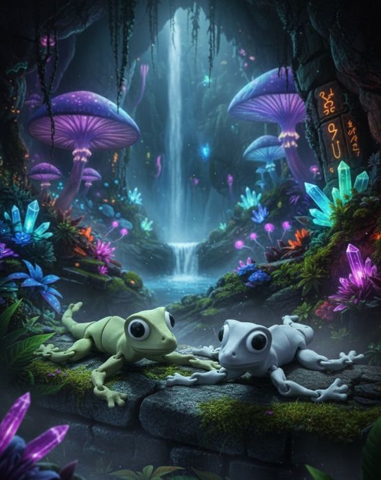 3D принтирани влечуги