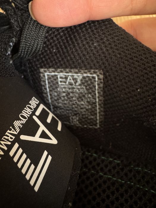 Черни сникърси EA7 Emporio Armani размер 44