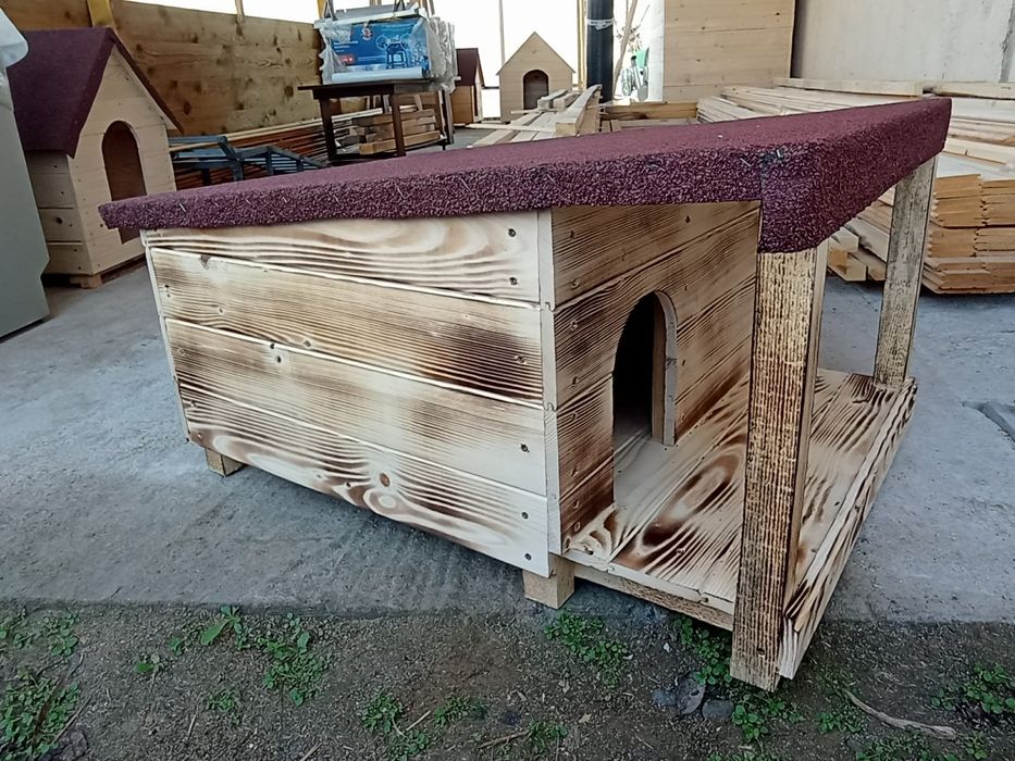 Дървена къща за котки и малки кучета котешка къща кучешка къща