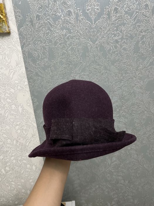 Шляпа acssesuoris бордовый