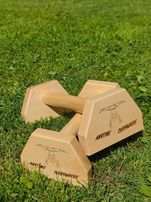 Гимнастически стойки от бук / Parallettes