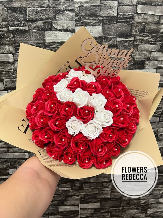 Aranjamente din trandafiri de sapun