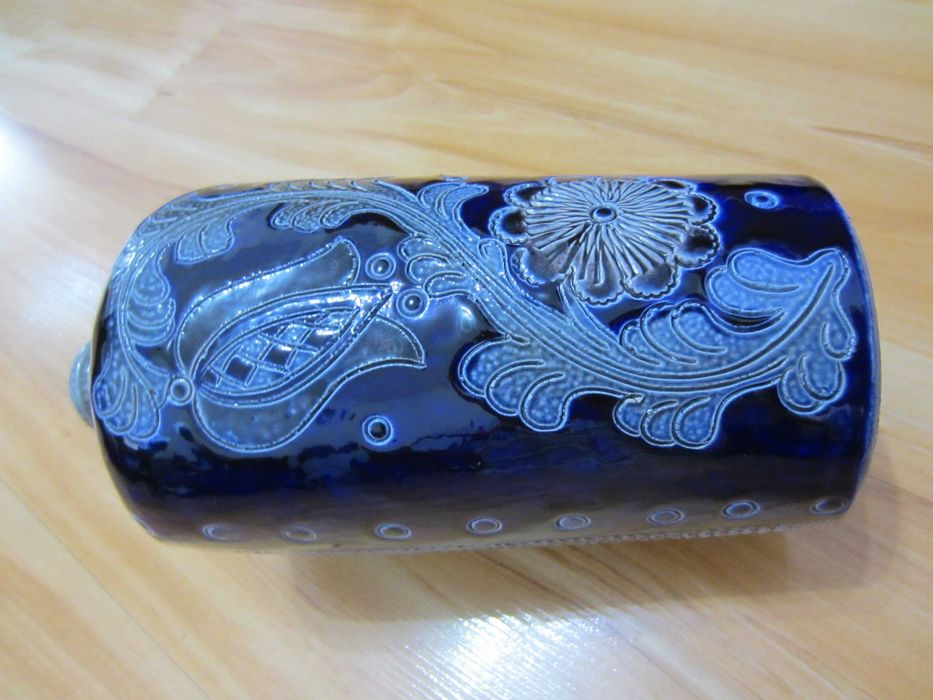 Sticla superba ceramica portelanata,an 1950,marcata - colectie,ieftina