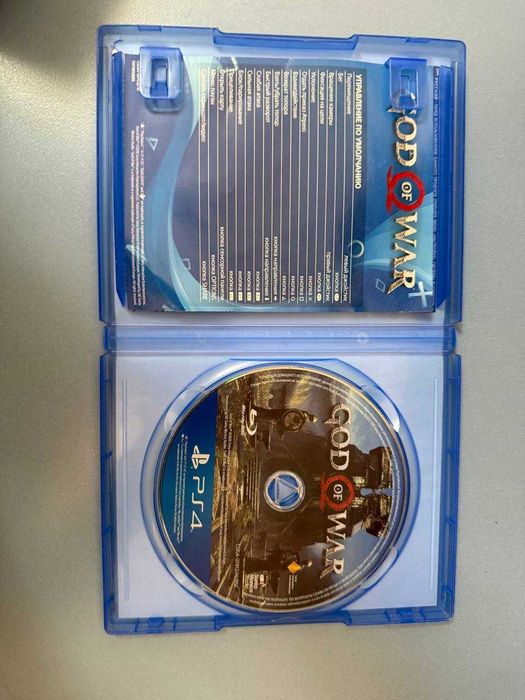 God of War — диск для PlayStation 4