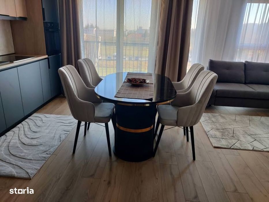 Apartament 2 camere, 57 mp, finisat, Floresti, Spitalul Regional