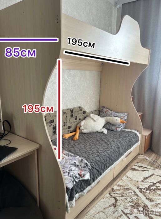 кровать двухэтажная