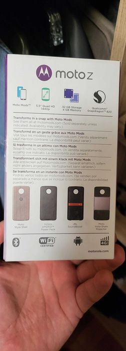 Motorola  модель: Moto Z