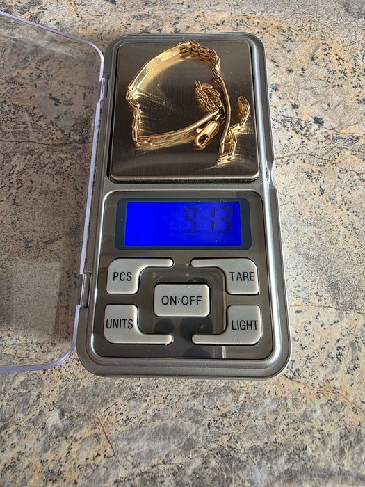 Златна гривна 14 карата/проба 585