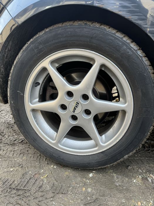 Jante titan 5x110 cu cauciucuri de iarna 205/55/R16