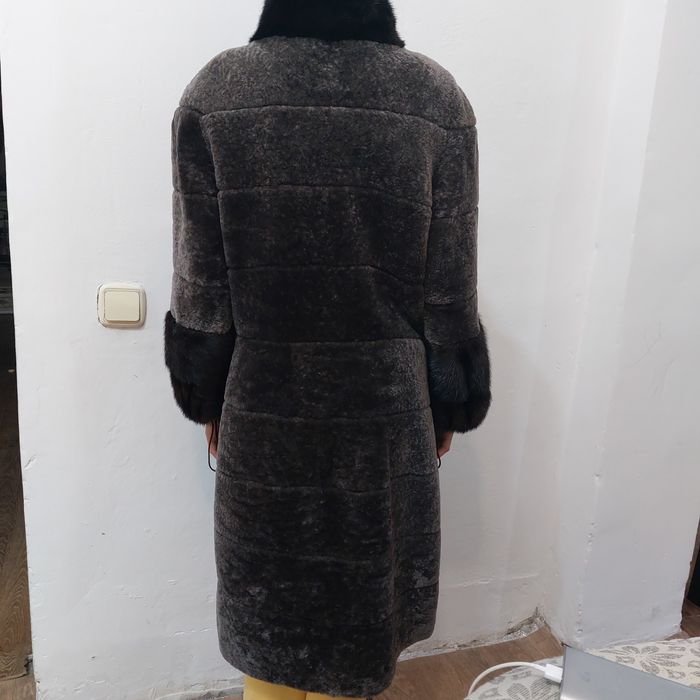шуба мутон  б/у.