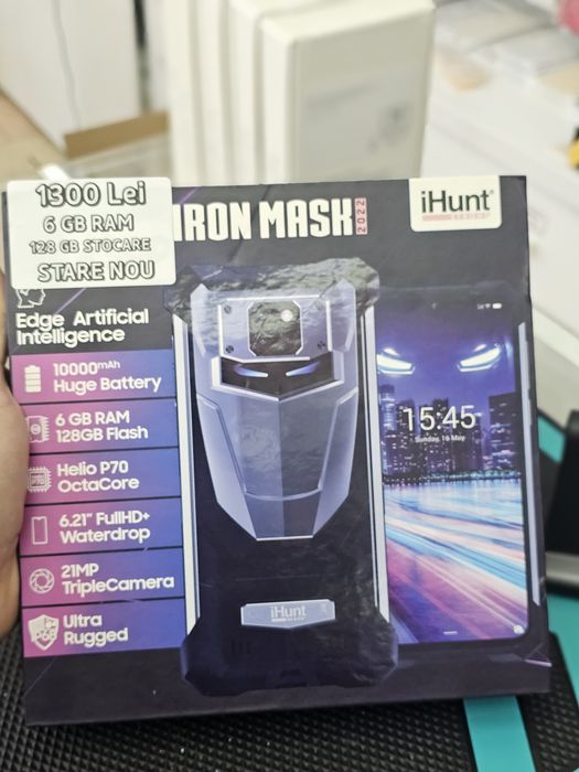 Ihunt Ironmask, 6/128 GB, Nou, 2 ani garanție