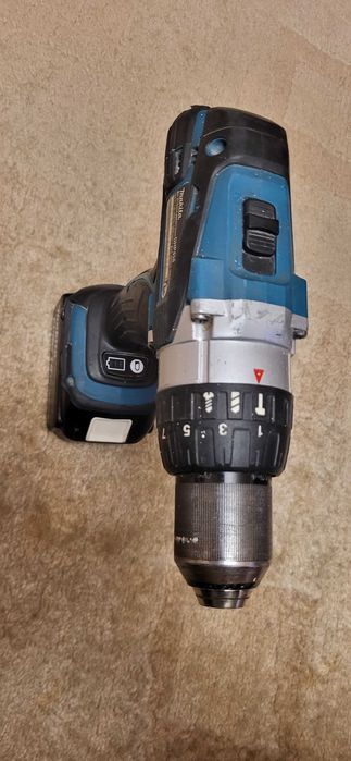 Makita DHP458 Masina de gaurit si insurubat cu percutie fuctionala
