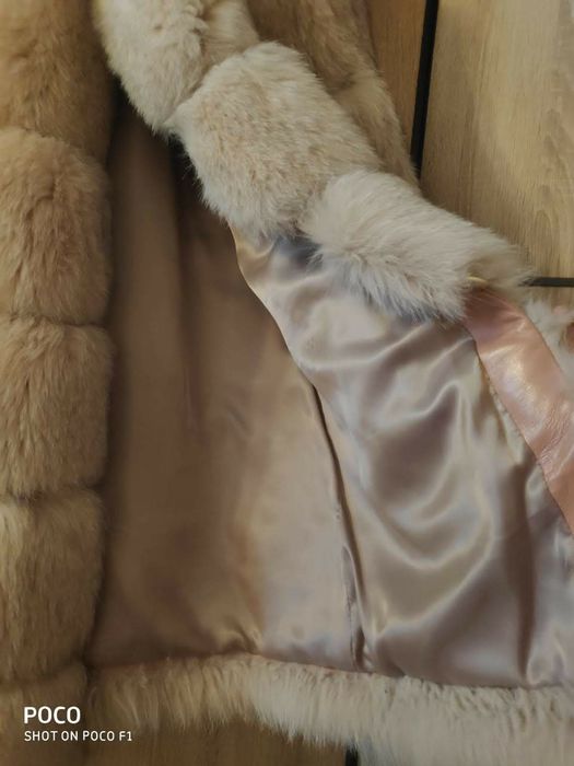 Шуба писец лиса размер М