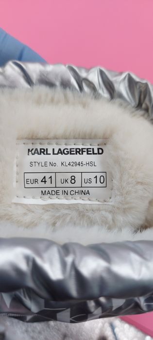 Karl Lagerfeld номер 41 Оригинални дамски ботуши