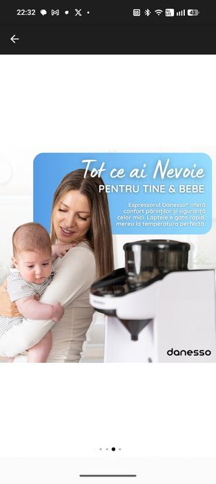 Espressor Lapte Praf pentru Bebelusi si Copii, Danesso®