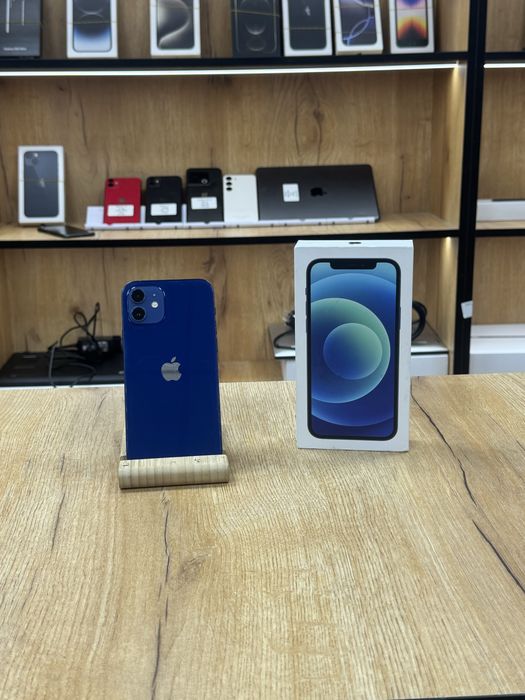 Телефон  Iphone 12 128 gb 80% синий