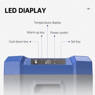 Преносим компресорен хладилник 12/24/220V 50литра ALPICOOL