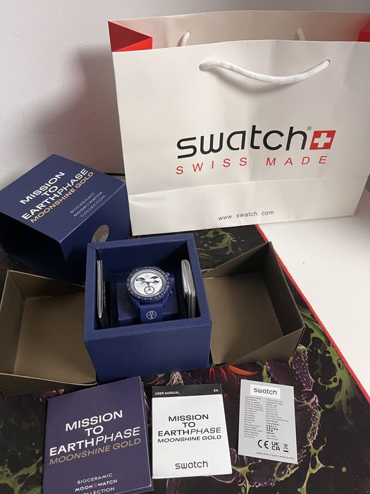 Omega x Swatch Mission to Earthphase