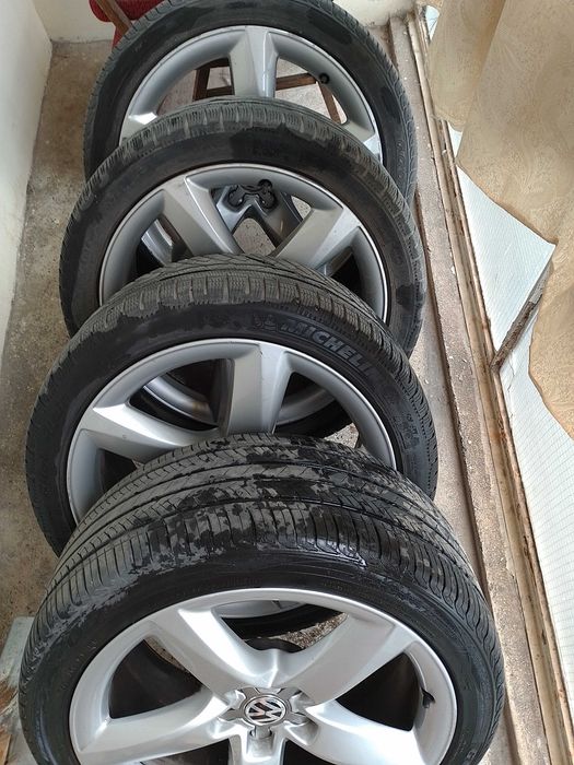 Джанти с гуми Ronal 2009 R19 за AUDI / VW -  7.5Jx19H2 ET29 5x112 57.1