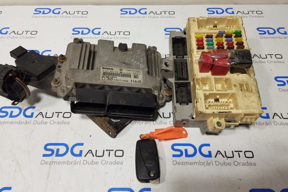 Kit pornire / Calculator 0281014838 / 51821664 Fiat Ducato 3.0 Euro 4