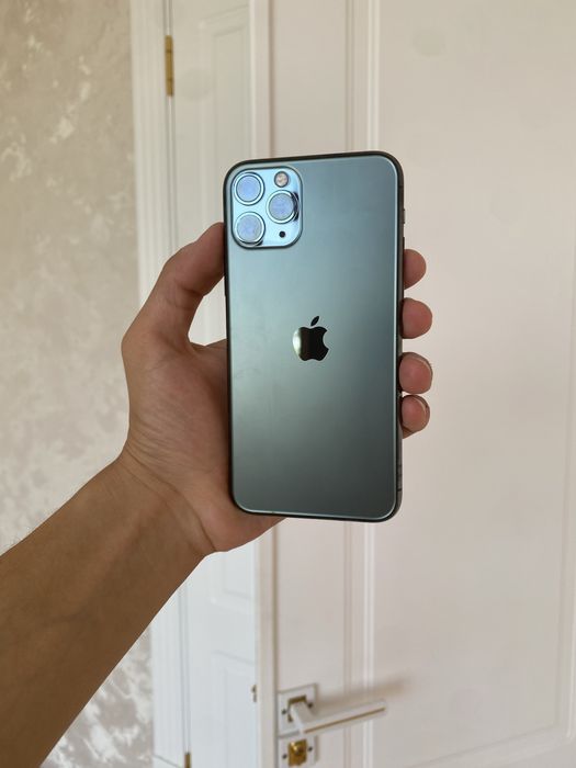 Iphone 11pro green 64gb 100% yomks
