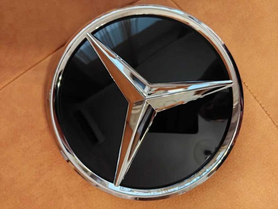 Предна емблема Mercedes 18.5 см за C, B, A, GLB, GLA, CLA monto.bg