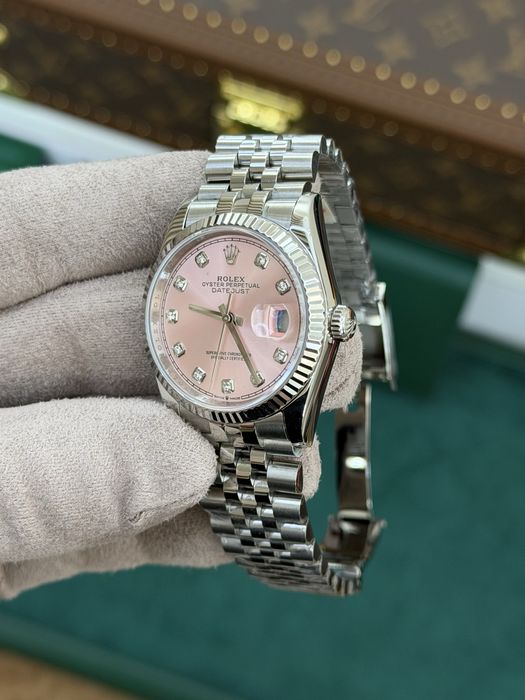 Rolex Date-Just 36mm Pink Dial