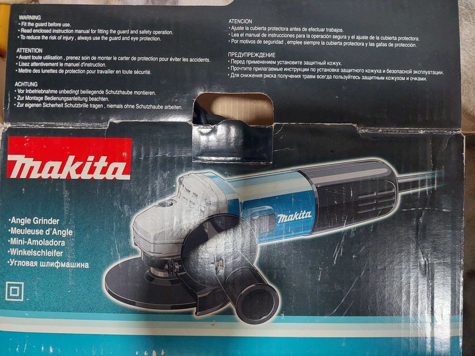 углошлифовальная машина-болгарка MAKITA  9558HN - НОВЫЙ