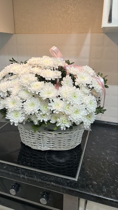 Цветы хризантемы 15 тысяч