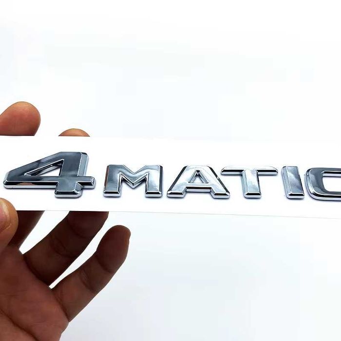 Емблема/Надпис Мерцедес/Mercedes 4matic Метална