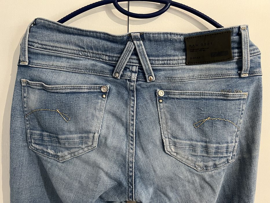 Blugi regular / Skinny fit dama G-Star Raw marime 29 talie/ 34 lungime
