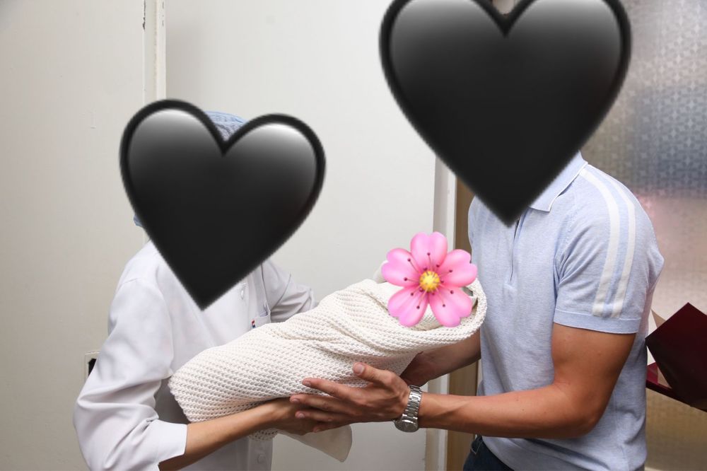 Плед детский на выписку