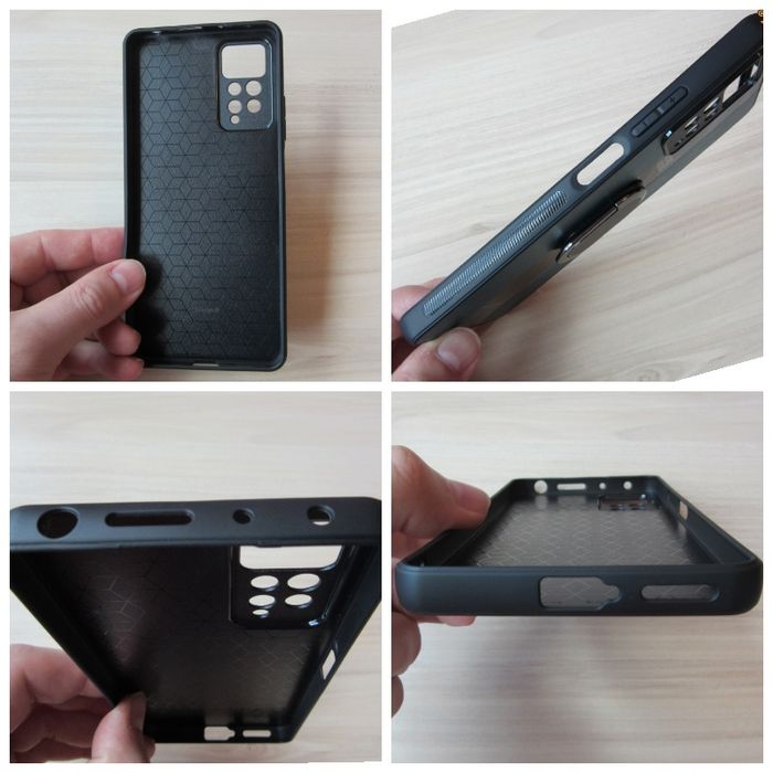 Xiaomi Redmi Note 11 11S 4G 11 Pro+ 5G / PORSCHE Кожен кейс с пръстен