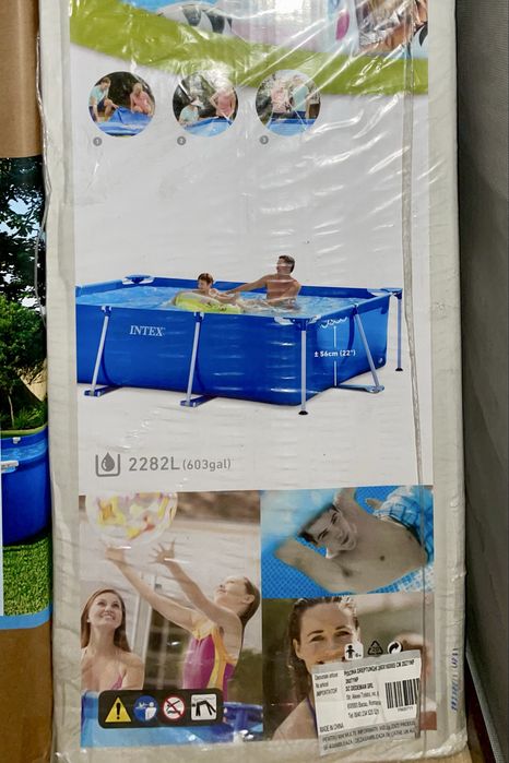 Vand piscina rectangulara Intex sigilat !!!