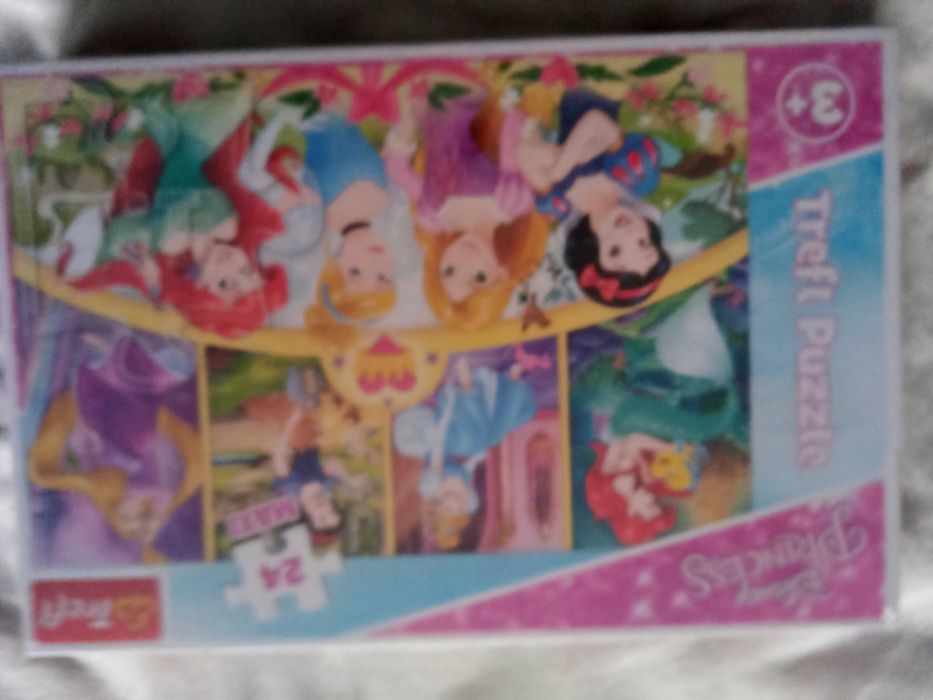 Пъзел Дисни принцеси 3+