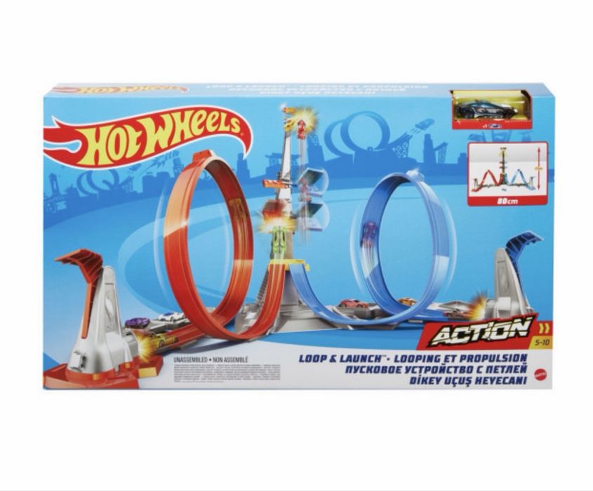 Комплект за игра "ЛУПИНГ" Hot weels