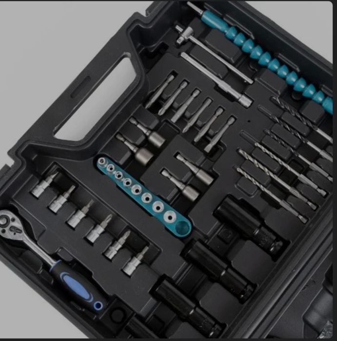 Cheie de impact 550Nm, trusa completa