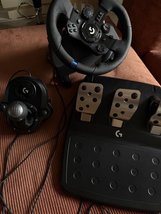 Logitech G923 + шифтер | Состояние отличное